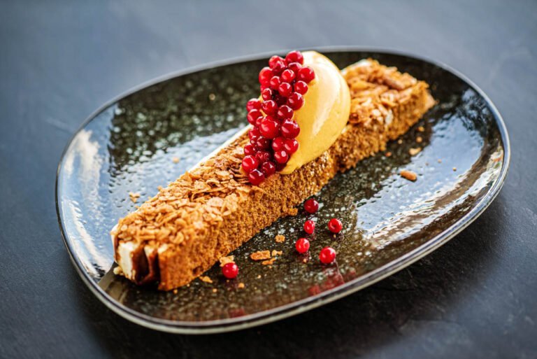 The Best Cheesecake With Crunch Topping and Lemon is Found in Poland